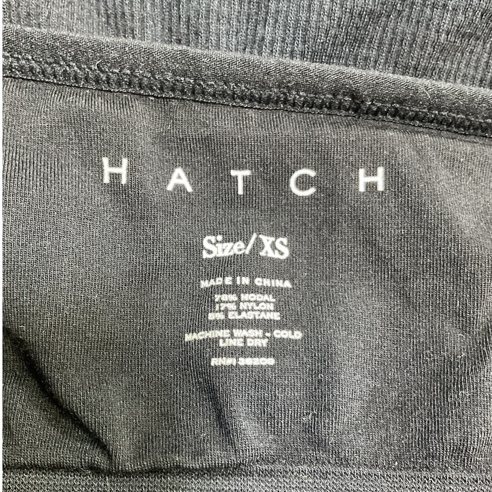 Hatch Ribbed Black Body Unitard Size XS - Picture 4 of 4